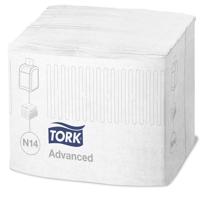 15830 Tork Xpressnap Fit® ubrousky do zásobníku, 2 vrstvy, 6 x 720 ks, bílá, N14