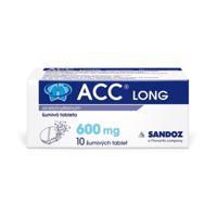 ACC LONG 600MG šumivé tablety 10