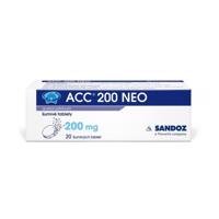 ACC NEO 200MG šumivá tableta 20