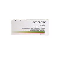 ACYLCOFFIN 450MG/50MG neobalené tablety 10