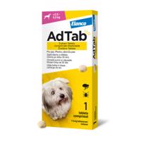 AdTab 112mg žvýkací tablety pro psy >2.5-5.5kg 1ks - balení 2 ks