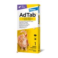 AdTab 12mg žvýkací tablety pro kočky 0.5-2kg 1ks - balení 2 ks