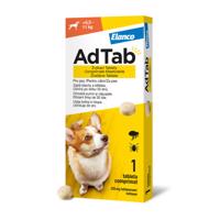 AdTab 225mg žvýkací tablety pro psy >5.5-11kg 1ks - balení 2 ks