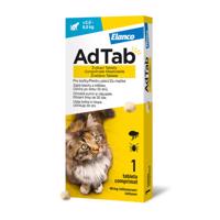 AdTab 48mg žvýkací tablety pro kočky >2-8kg 1ks - balení 2 ks