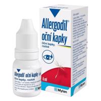 ALLERGODIL 0,5MG/ML oční podání kapky, roztok 1X6ML