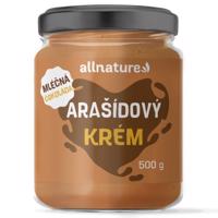 Allnature Arašídový krém mléčná čokoláda 500g