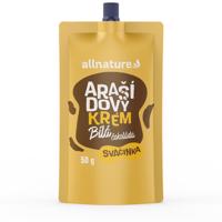 Allnature Arašídový krém s bílou čokoládou 50g - svačinka