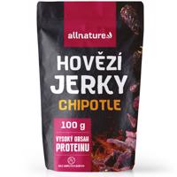 Allnature BEEF Chipotle jerky - sušené hovězí maso s chipotle omáčkou Hmotnost: 100g