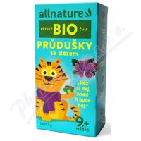 Allnature Dětský čaj Průdušky se slézem BIO 20x1.5g 9M+