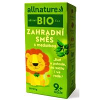 Allnature Dětský čaj Zahradní směs s meduňkou BIO 20x1.5g 9M+