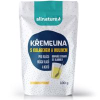 Allnature Křemelina s kolagenem a inulinem - příchuť citrón 100g