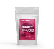 Allnature Turkey Natural jerky - sušené krůtí maso 100g