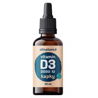 Allnature Vitamin D3 Forte 2000IU - kapky 30 ml