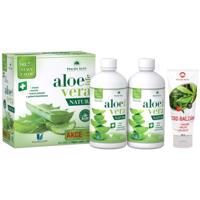 AloeVeraLife NATURA 2x1000ml + CBD balzám 100ml