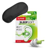 Alpine SleepSoft+MASKA špunty na spaní 1 pár