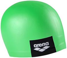 Arena Logo Moulded Cap - plavecká čepice Barva: Zelená