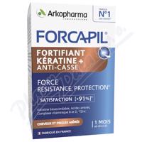 Arkopharma FORCAPIL Fortifiant Keratin ochrana pro vlasy a nehty 60cps.