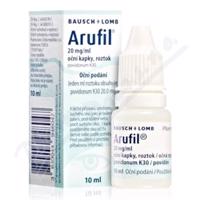 ARUFIL 20MG/ML oční podání kapky, roztok 1X10ML I