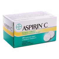 ASPIRIN C 400MG/240MG šumivá tableta 20