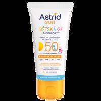 Astrid SUN dětský opalovací krém 6m+ SPF50 75ml