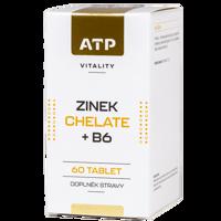 ATP Vitality Zinek Chelate + B6 60tbl.