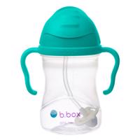 b.box Hrneček s brčkem jade green 6m+ 240ml