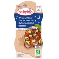 BABYBIO Příkrm Ratatouille po provensálsku s rýží 2x200g