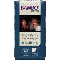 Bambo Dreamy Night Pants Unisex plenkové kalhotky 15-35kg, 4-7let, 10ks