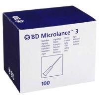 BD Microlance 3 injekční jehla 23G 0.6x40mm modrá 100ks