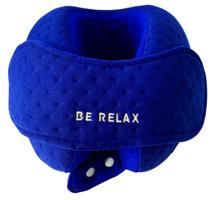 Be relax Original Plus - cestovní polštář Barva: Modrá