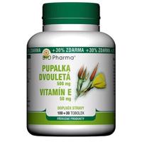 BIO-Pharma Pupalka dvouletá 500mg Vitamin E 50mg tob.100+30