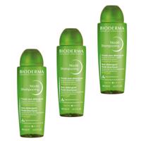 BIODERMA Nodé Fluid šampon pro všechny typy vlasů 400 ml - balení 3 ks