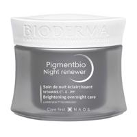 BIODERMA Pigmentbio Noční gel-krém na pigmentové skvrny a vrásky 50 ml