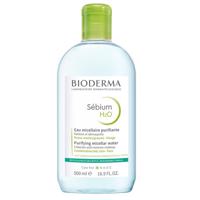 BIODERMA Sébium H2O micelární voda na mastnou pleť a akné 500 ml