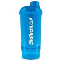 BioTech Šejkr 500 ml + 150 ml blue