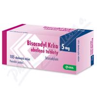 BISACODYL KRKA 5MG obalené tablety 105