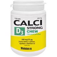 Calci Strong Chew + Vitamin D3 120 tablet Vitabalans