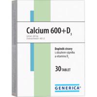 Calcium 600+D3 Generica tbl.30