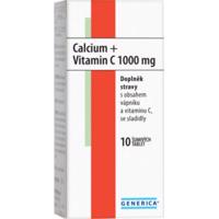 Calcium + Vitamin C 1000mg Generica eff.tbl.10