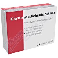 Carbo medicinalis SANO cps.20