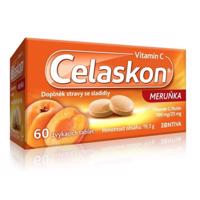 Celaskon meruňka 100mg 60 žvýkacích tablet