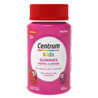 Centrum Kids Gummies multivitamín pro děti malina a jahoda želé 60ks