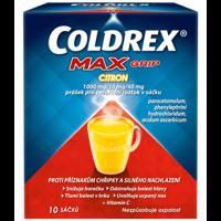 COLDREX MAXGRIP CITRON 1000MG/10MG/40MG perorální prášek pro roztok v sáčku 10 II