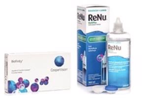 CooperVision Biofinity (6 čoček) + ReNu MultiPlus 360 ml s pouzdrem