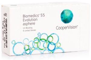 CooperVision Biomedics 55 Evolution (6 čoček)