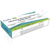 CorDx Influenza A+B/Covid-19/RSvirus Combo AG test