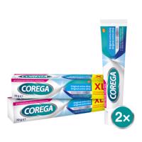 Corega Original Extra silný fixační krém na zubní protézu XL 70g 1ks - balení 2 ks