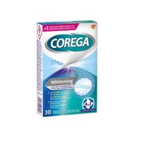 Corega Whitening čisticí tablety na zubní náhradu 30ks