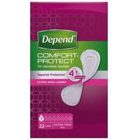 Depend Liners Ultra Mini inkontinenční vložky ženy 22 ks