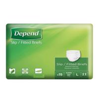 Depend Slip Super inkontinenční kalhotky vel.L 15ks